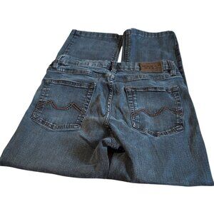 URBAN Star Jeans Wear Dark Blue Denim 5 Pocket Design Straight Cut Stretch Pants
